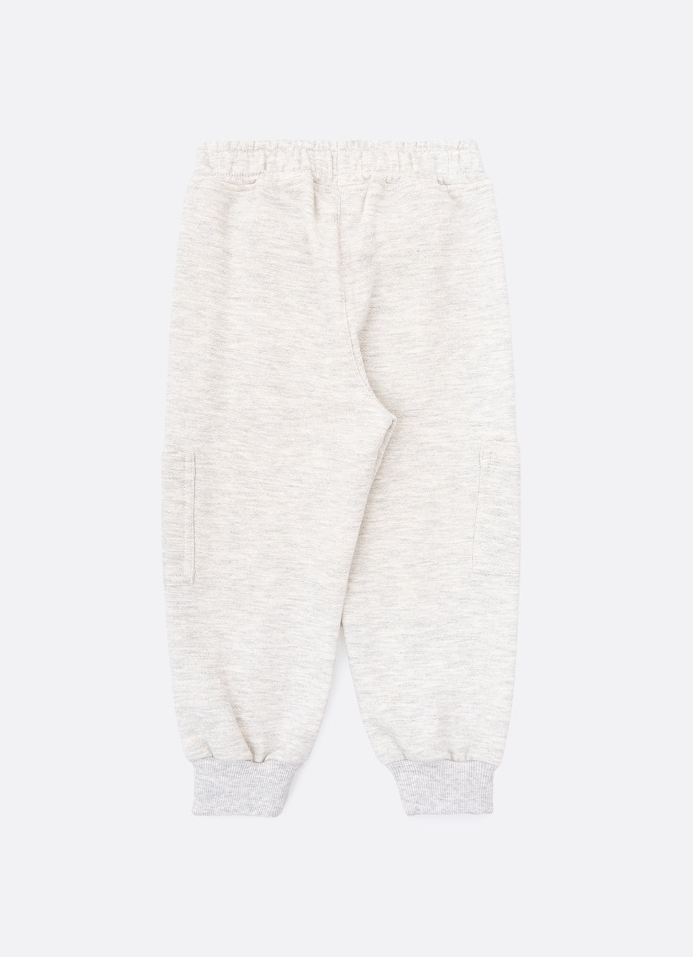 Calça Moletom Recorte e Bolsos