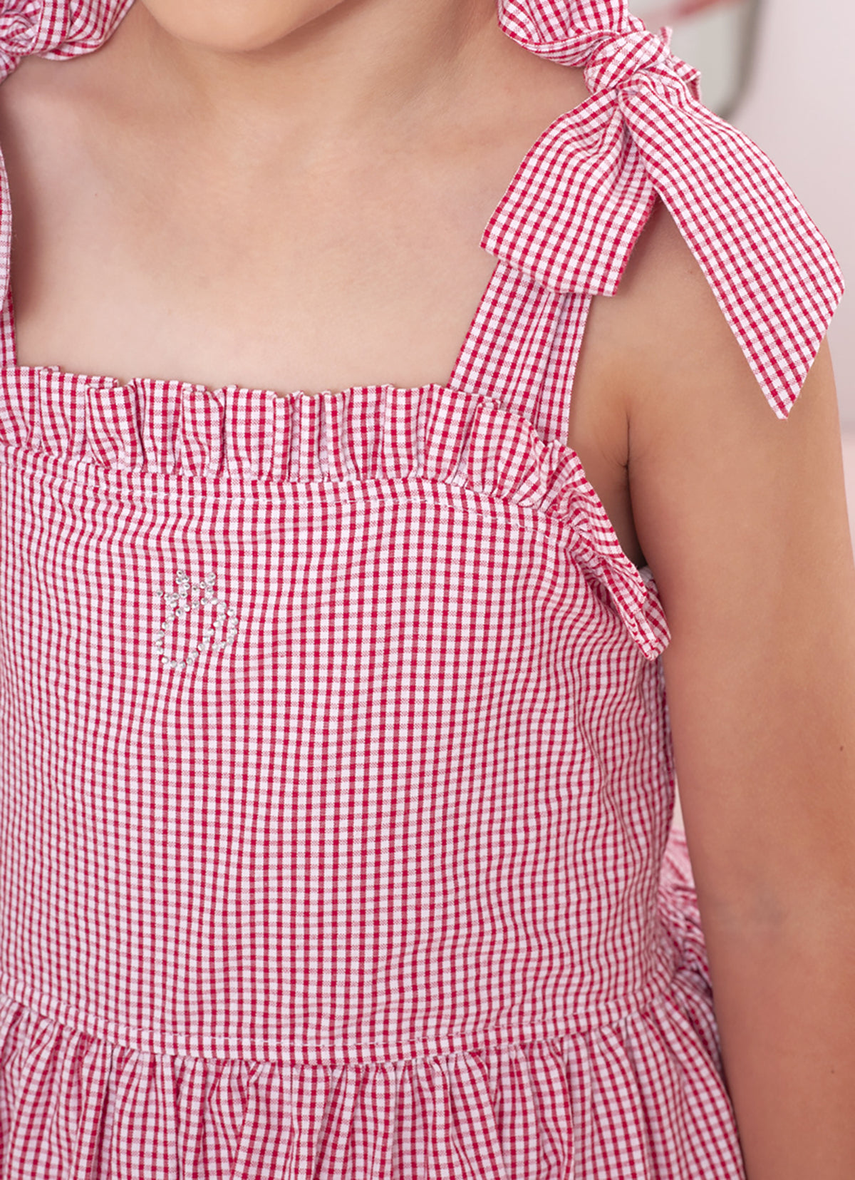 Vestido Tricoline Xadrez Natal