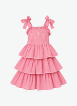 Vestido Tricoline Xadrez Natal