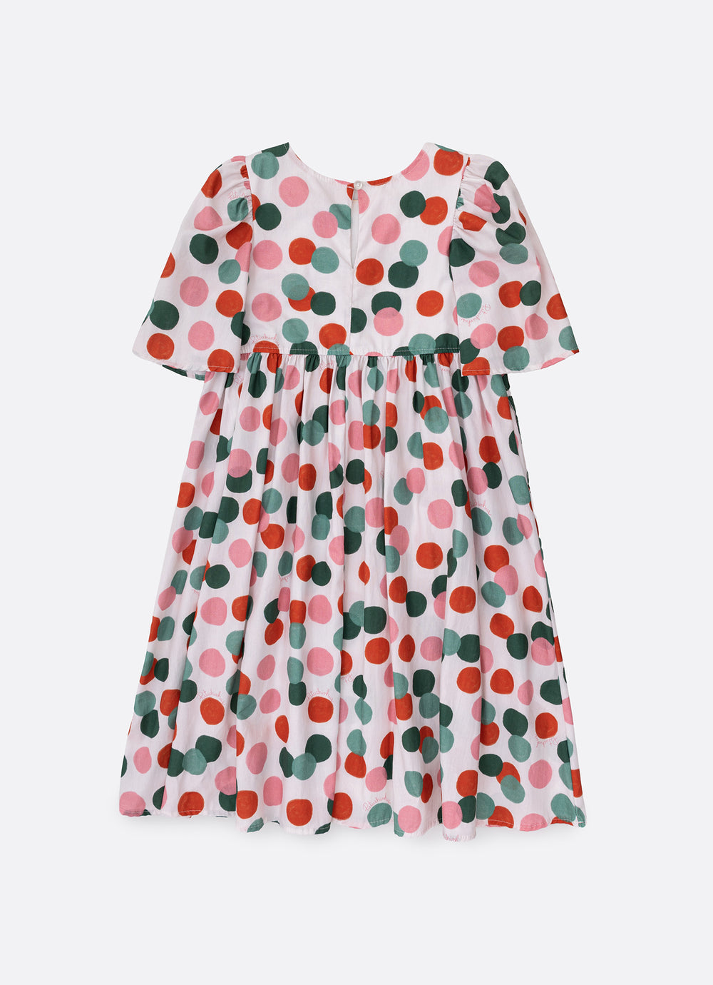 Vestido Algodão Poá Natal