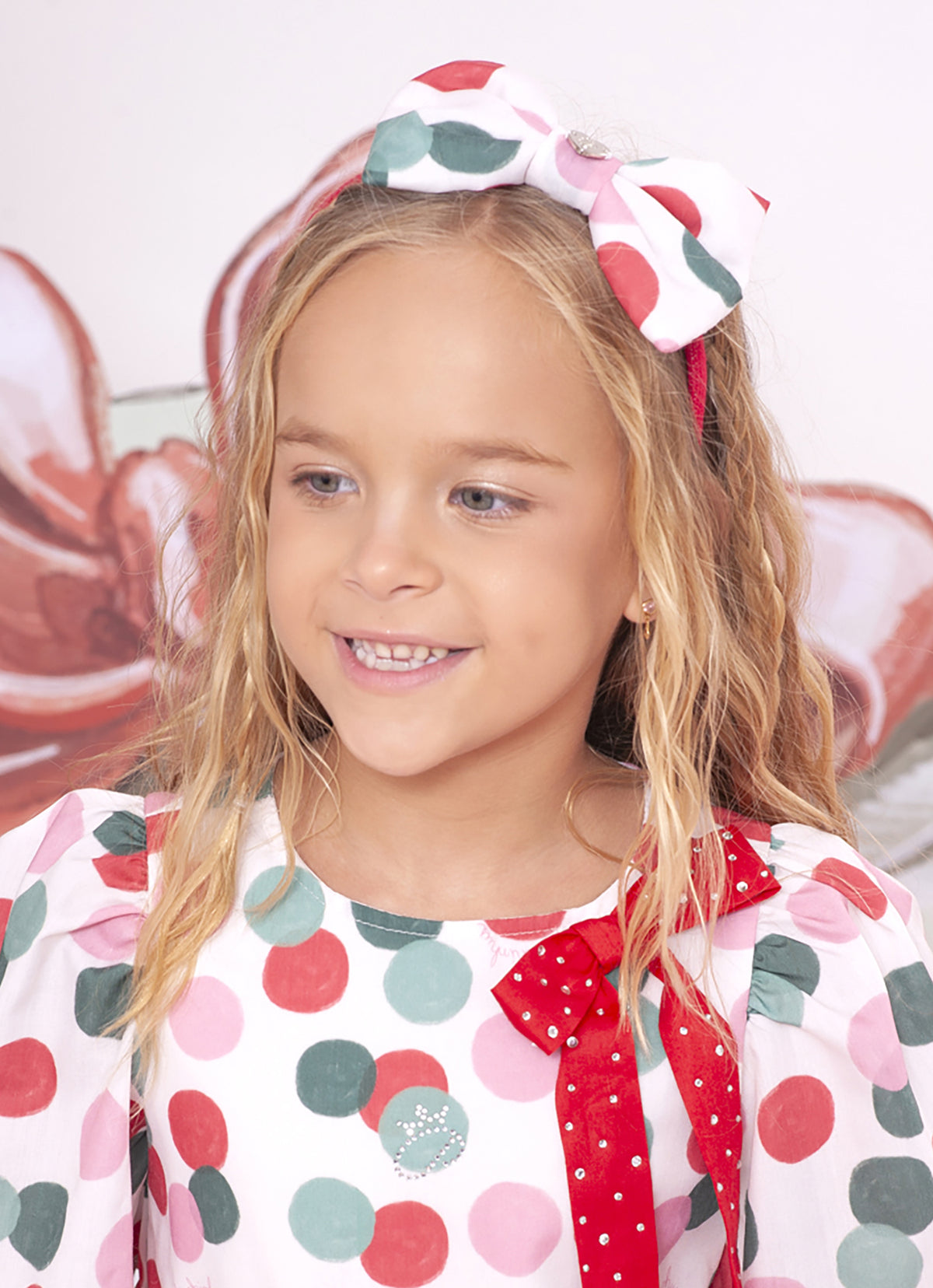Arco Laço Puffer Algodão Natal