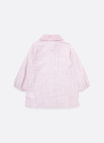 Camisa Algodão Mix Listras e Xadrez Rendas