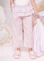 Calça Reta Algodão Xadrez