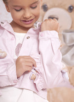 Jaqueta Sarja Ursinhas Puffer Babadinho