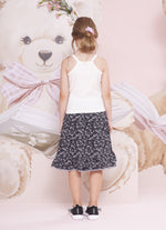 Saia Short Mullet Algodao Floral