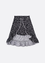 Saia Short Mullet Algodao Floral