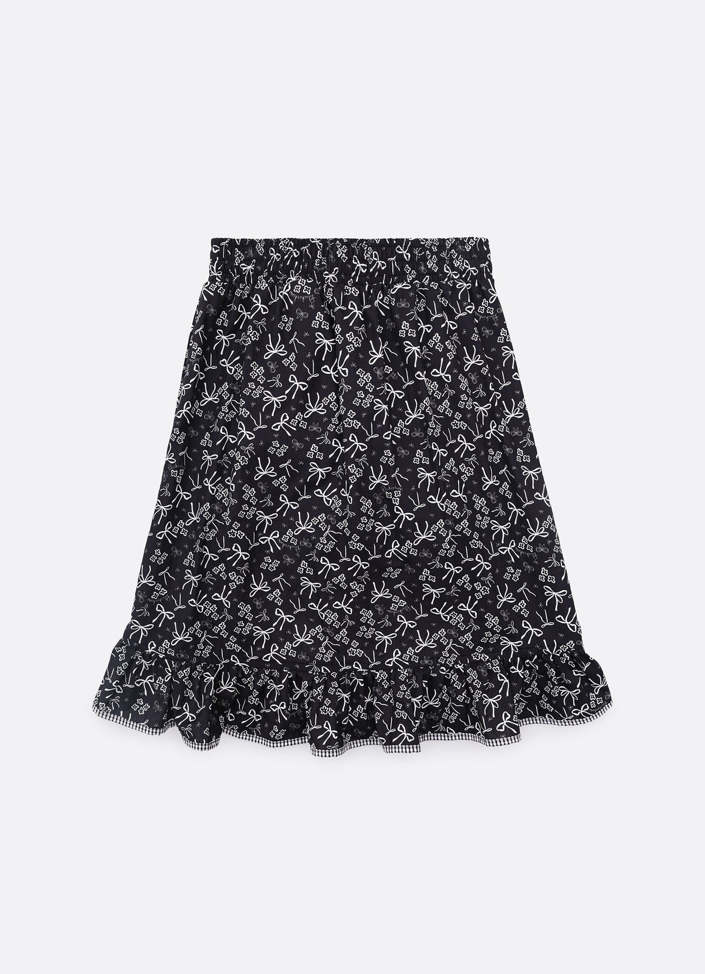 Saia Short Mullet Algodao Floral