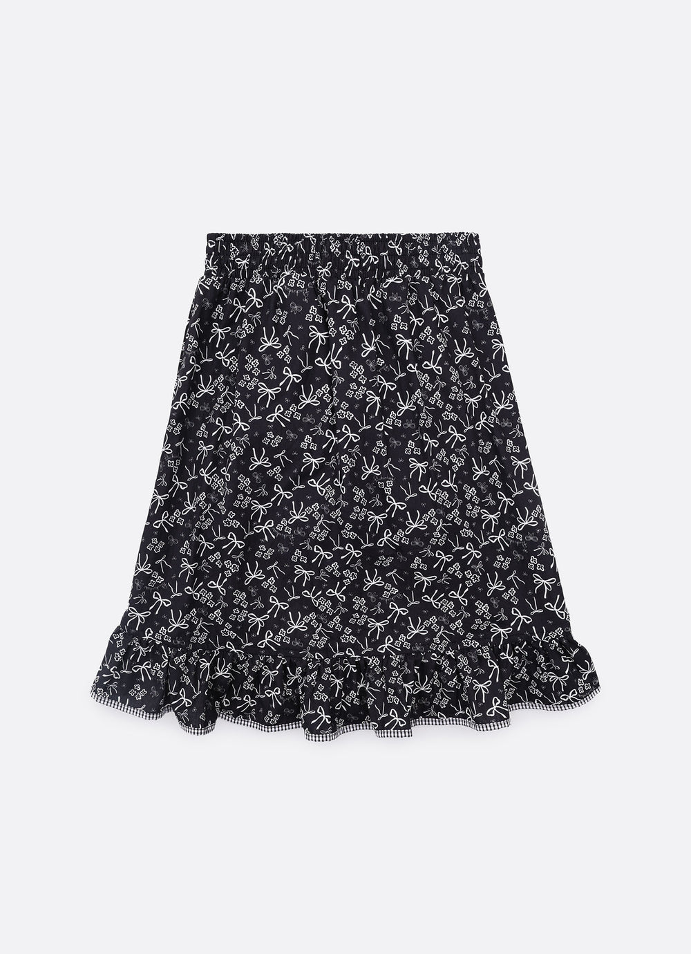 Saia Short Mullet Algodao Floral