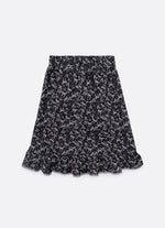 Saia Short Mullet Algodao Floral