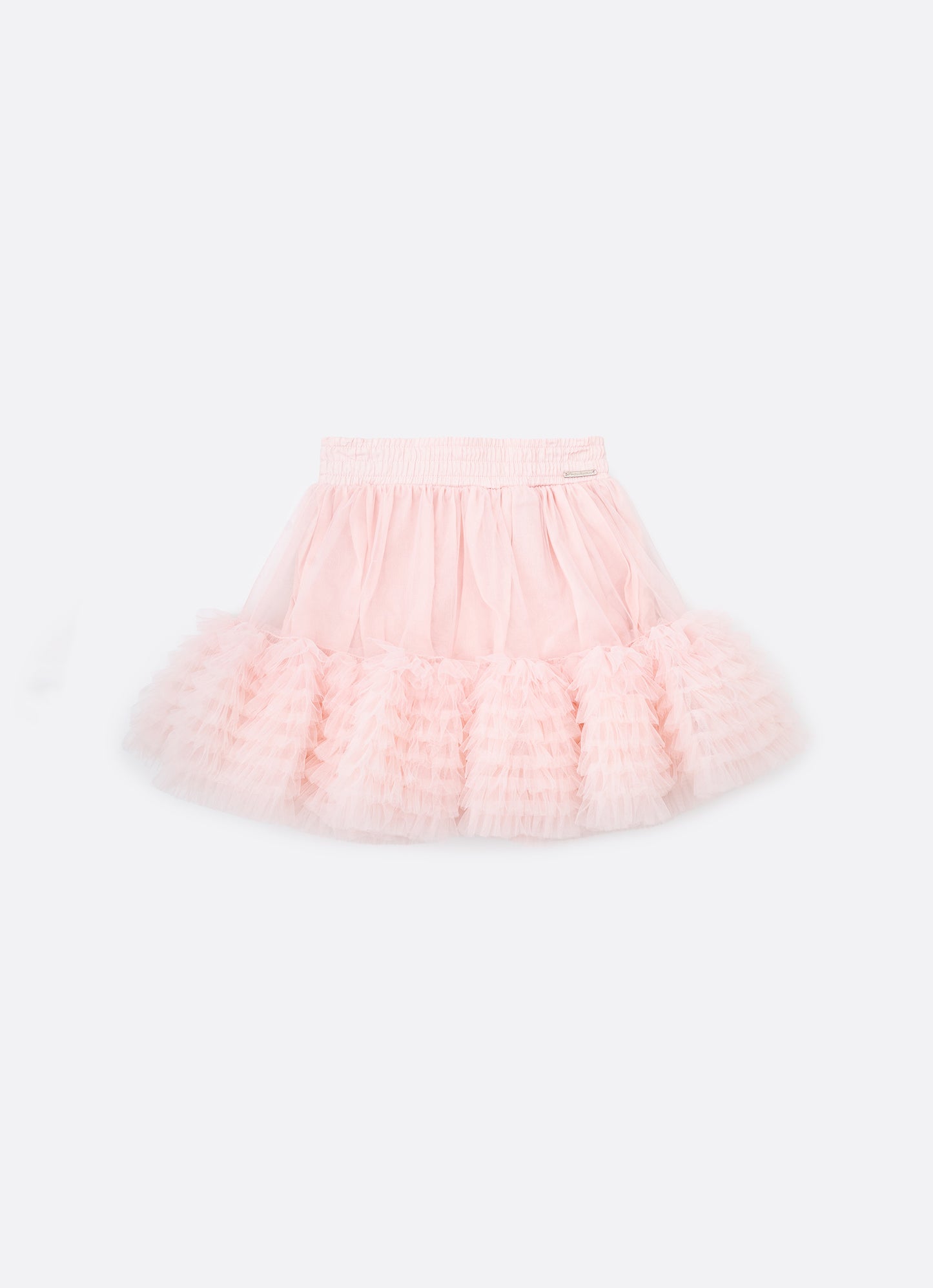 Saia Short Tule Babados Frufru