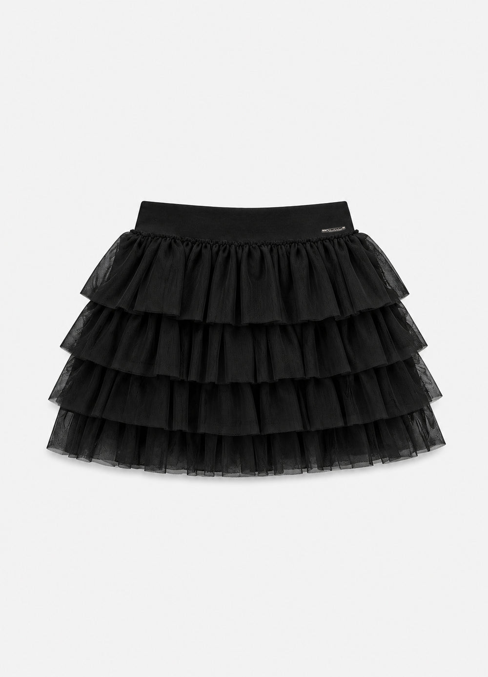 Saia Short Babados Tule