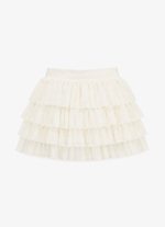 Saia Short Babados Tule