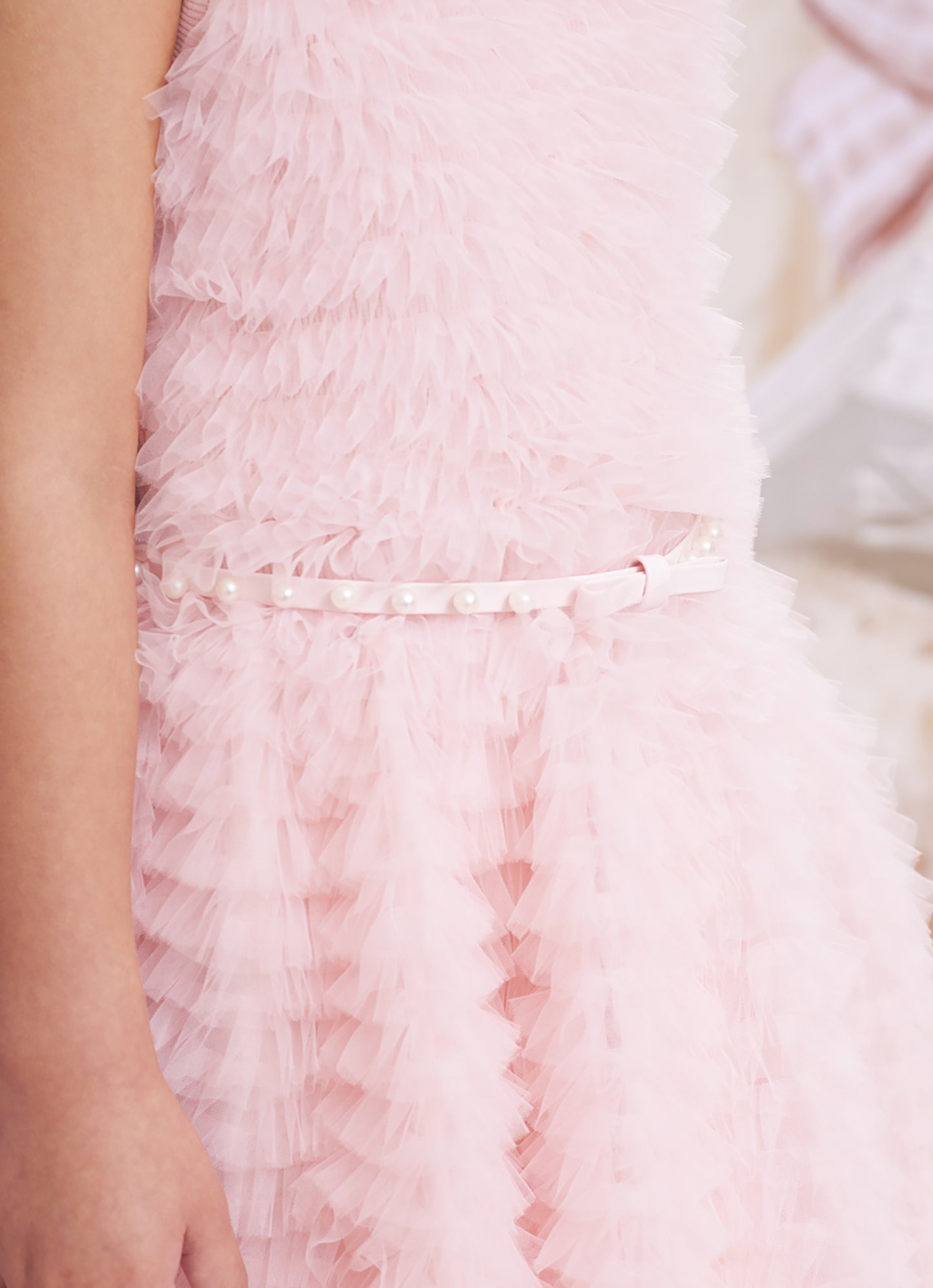 Vestido Conceito Frufru Tule Laços