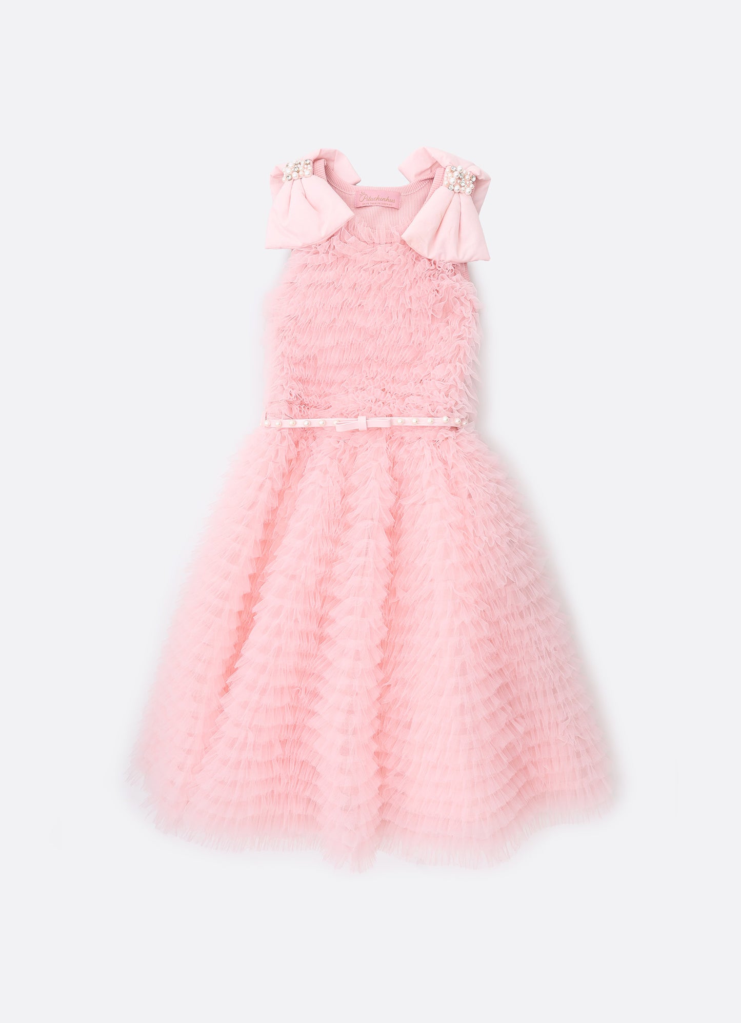 Vestido Conceito Frufru Tule Laços