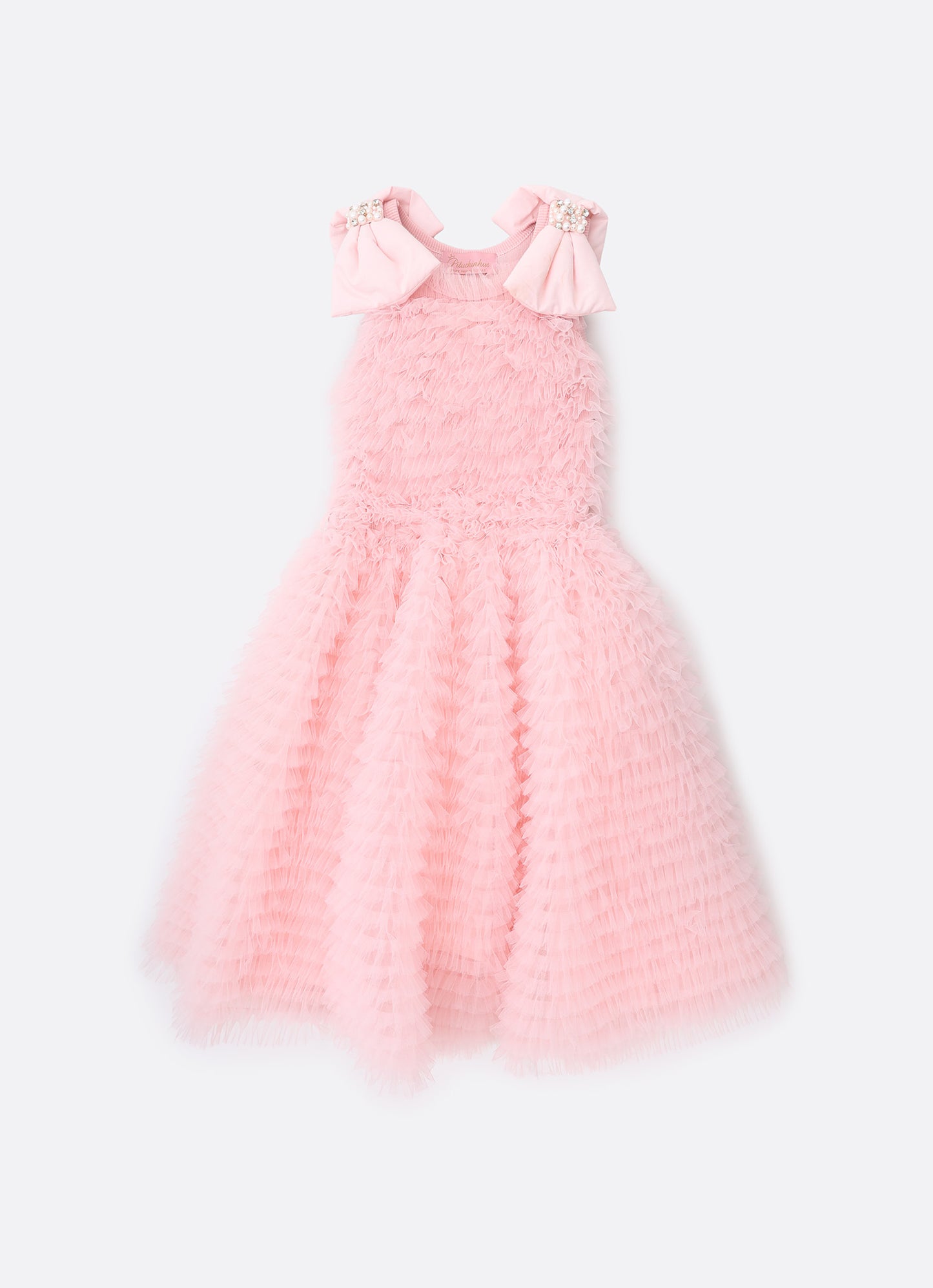 Vestido Conceito Frufru Tule Laços