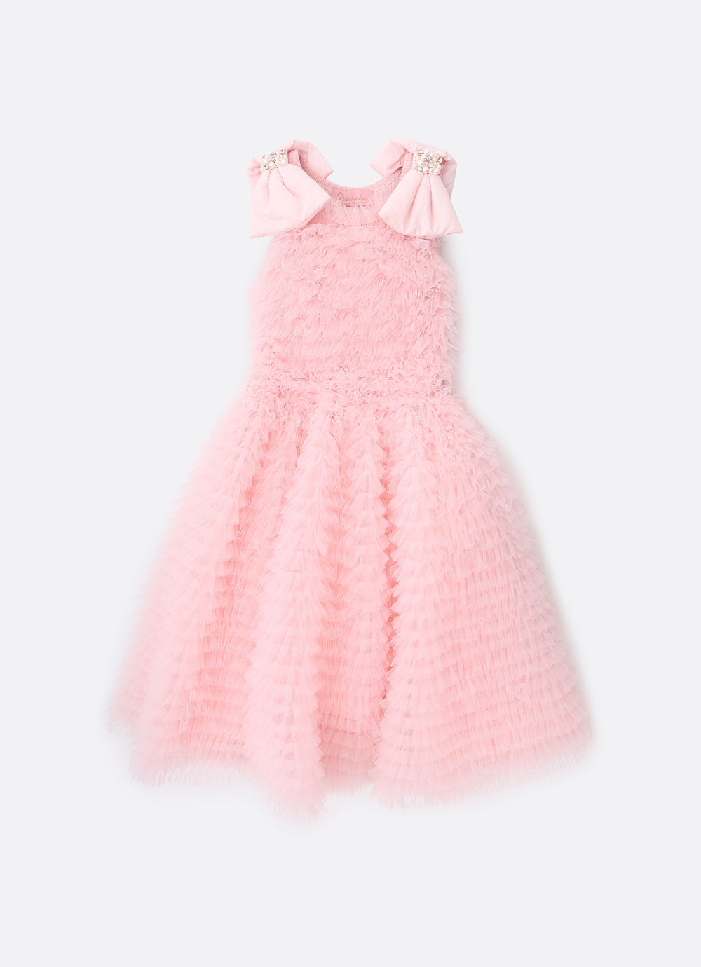 Vestido Conceito Frufru Tule Laços
