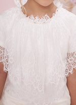 Blusa Cotton Renda Babado