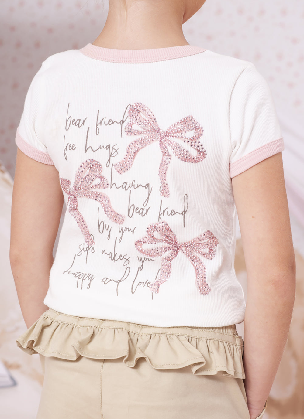Blusa Ribana Ursinha Livro Laços Costa