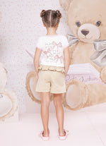 Blusa Ribana Ursinha Livro Laços Costa