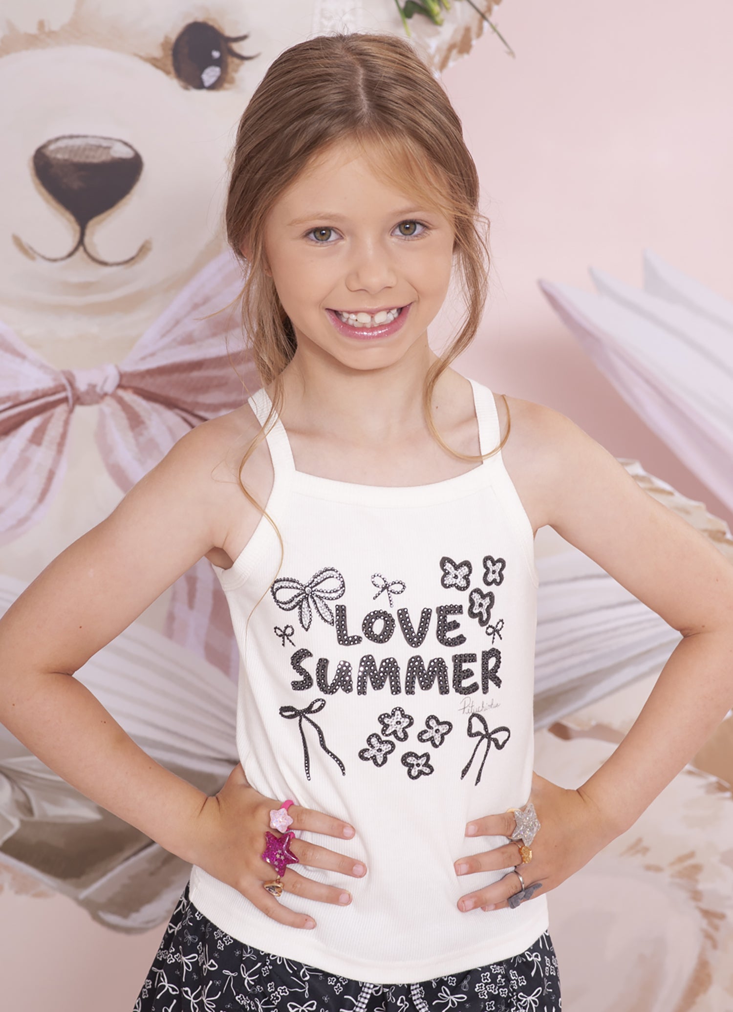 Blusa Ribana Love Summer Cristal