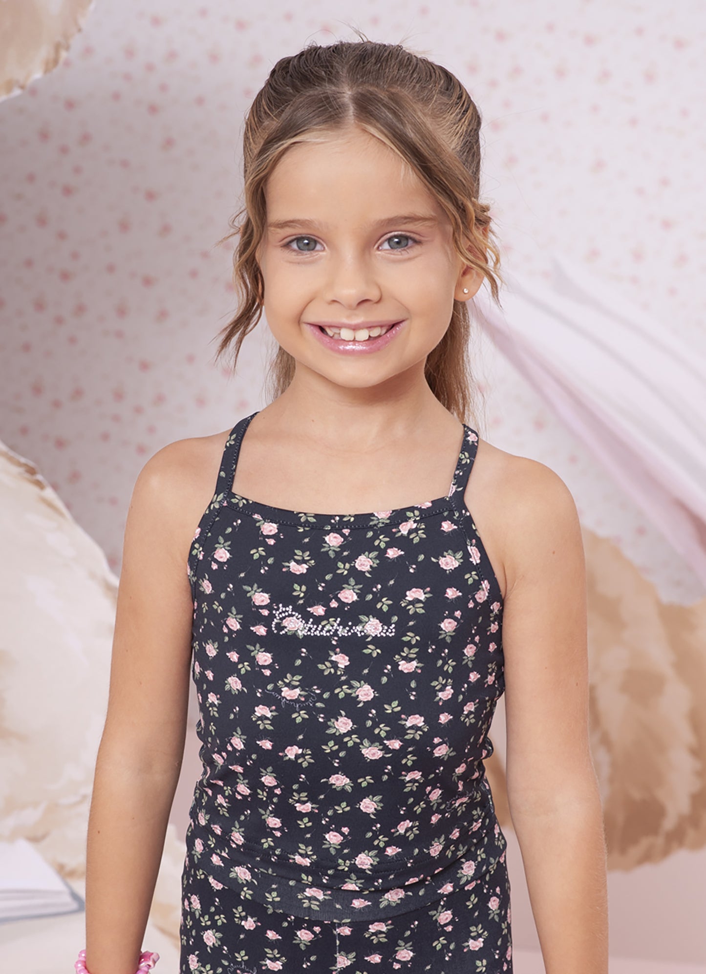 Blusa Alça Cropped Light Estampada