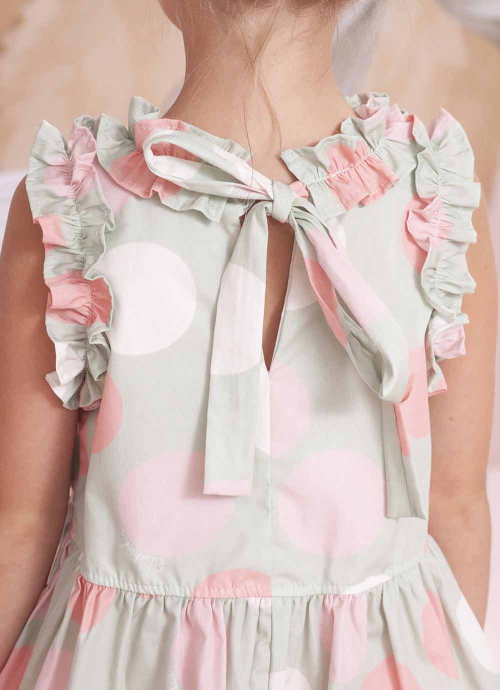 Blusa Algodão Maxi Poá Frufru
