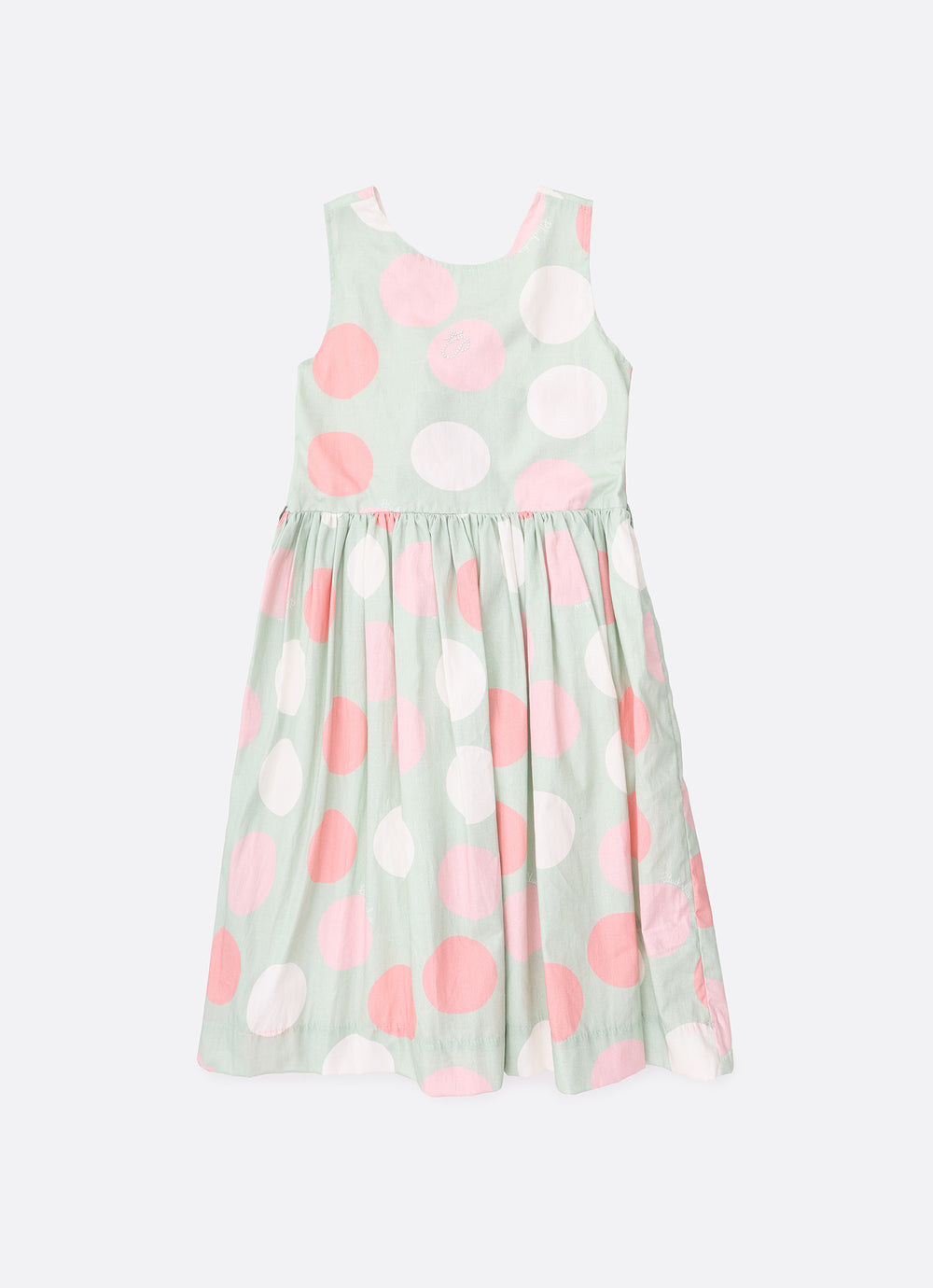Vestido Algodão Maxi Poá
