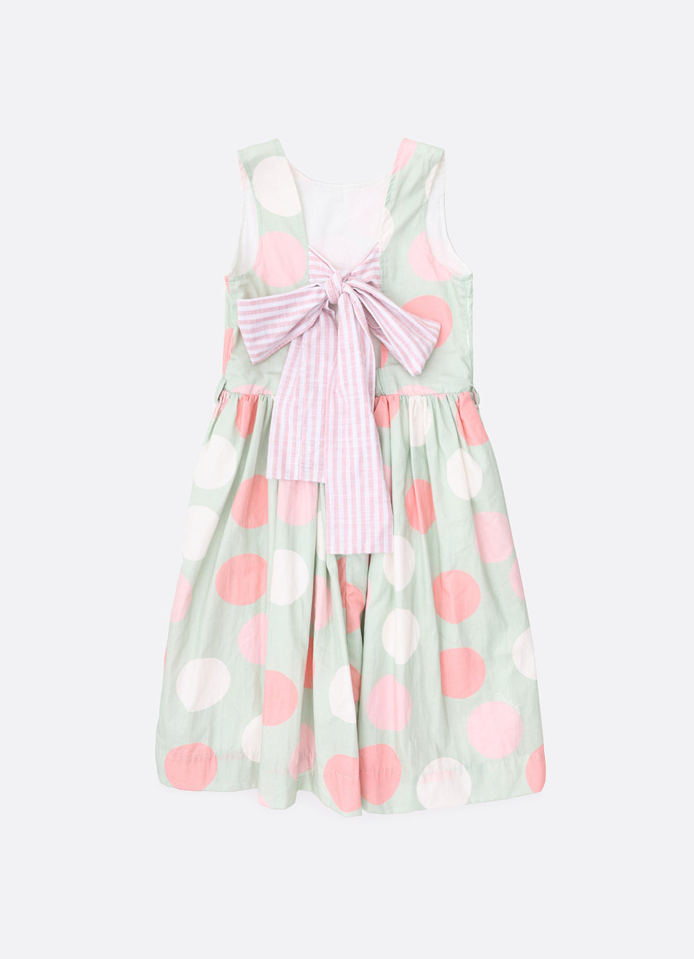 Vestido Algodão Maxi Poá