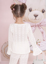 Blusa Tricot Ponto Renda