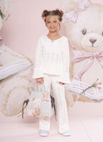 Blusa Tricot Ponto Renda