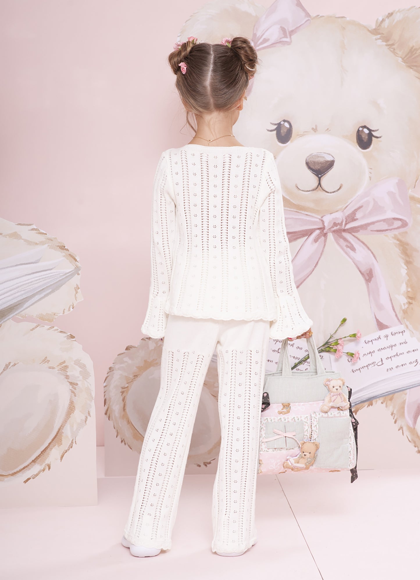 Blusa Tricot Ponto Renda
