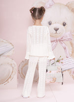 Blusa Tricot Ponto Renda