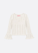 Blusa Tricot Ponto Renda