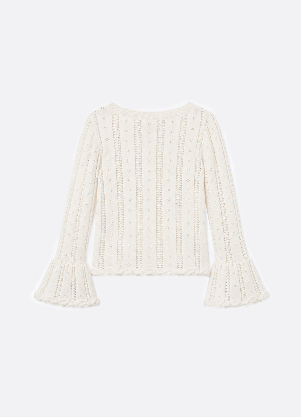 Blusa Tricot Ponto Renda