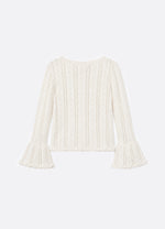 Blusa Tricot Ponto Renda
