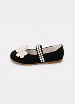 Sapatilha Knit Flores Crochê Bordados