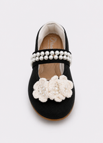 Sapatilha Knit Flores Crochê Bordados