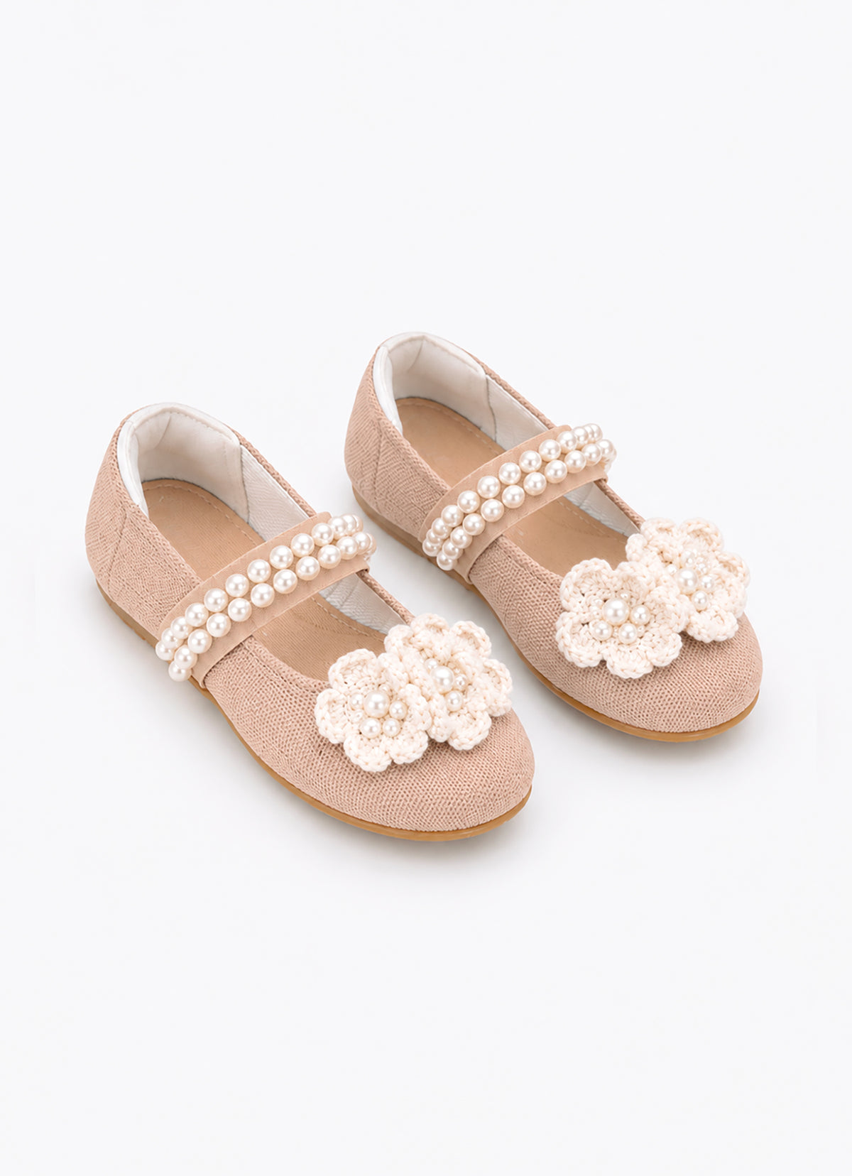 Sapatilha Knit Flores Crochê Bordados