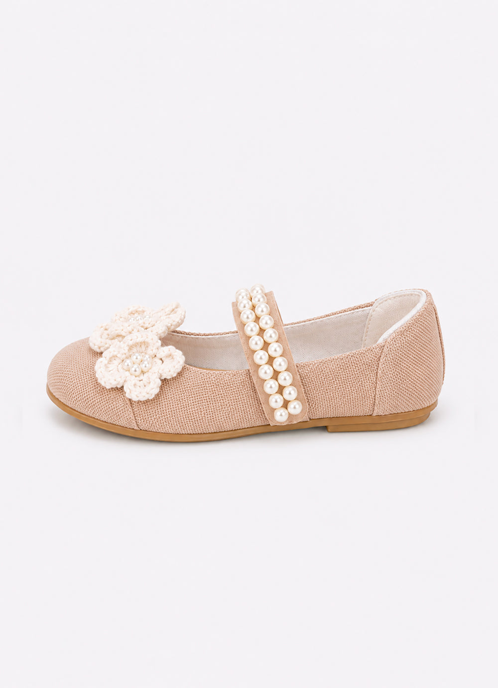 Sapatilha Knit Flores Crochê Bordados