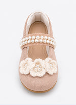 Sapatilha Knit Flores Crochê Bordados