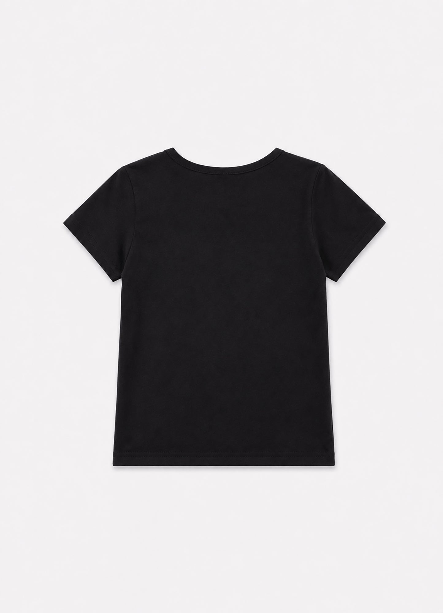 Blusa Cotton Ursinha Laço Cristais