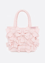 Bolsa Puffer Multi Laços Algodão Bordado