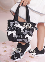 Bolsa Puffer Tricoline Multi Laços
