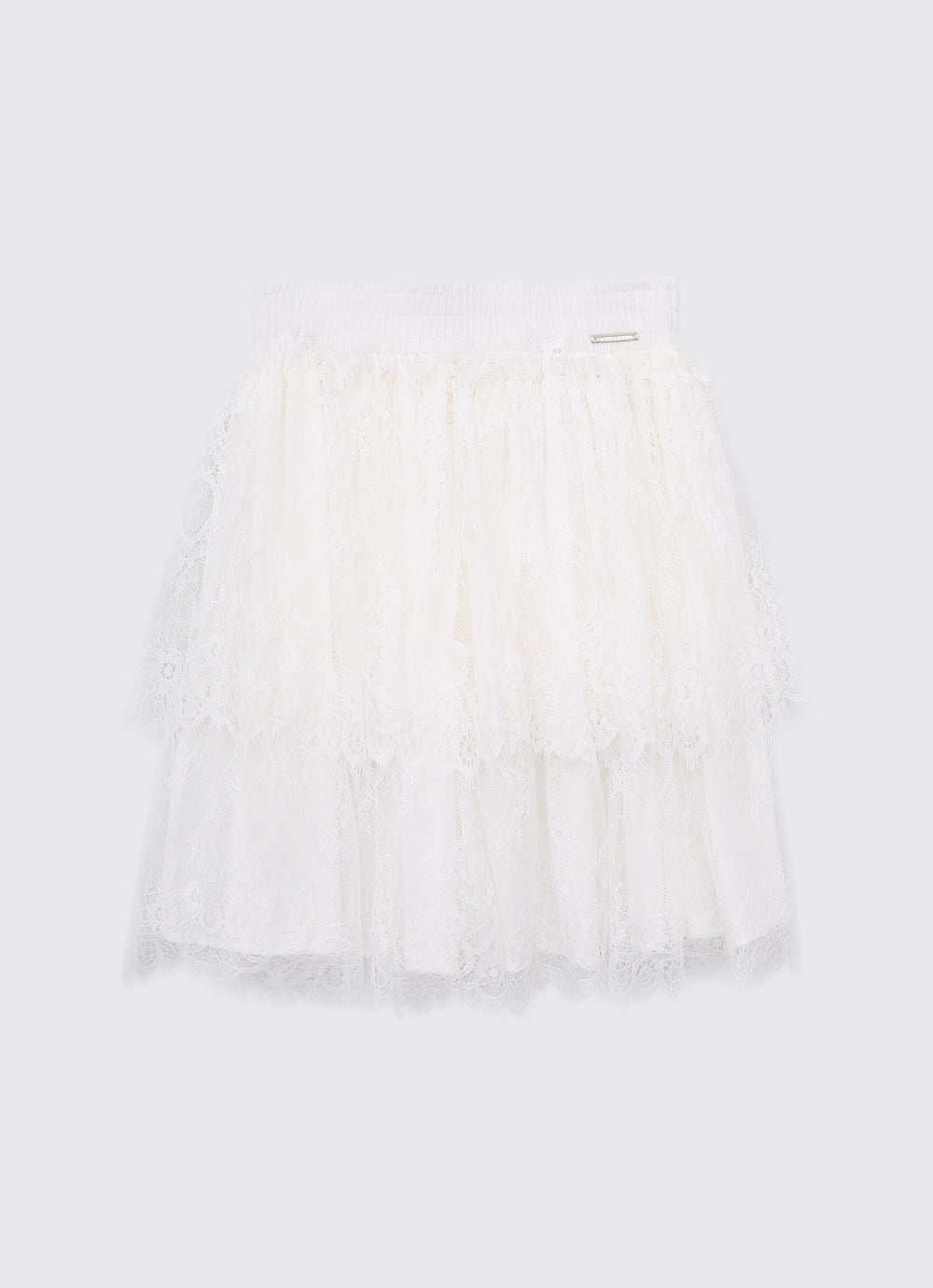 Saia Short Renda Babados