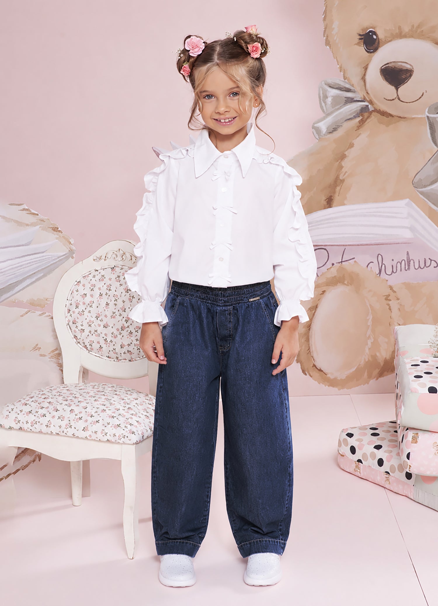 Calça Jeans Babadinho Costas