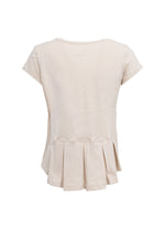 Conjunto Festa Blusa Cotton e Saia Short Cetim