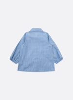 Camisa Algodão Listrada Lacinhos