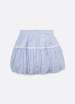 Saia Short Algodão Xadrez Balonê
