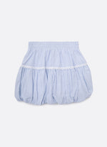 Saia Short Algodão Xadrez Balonê
