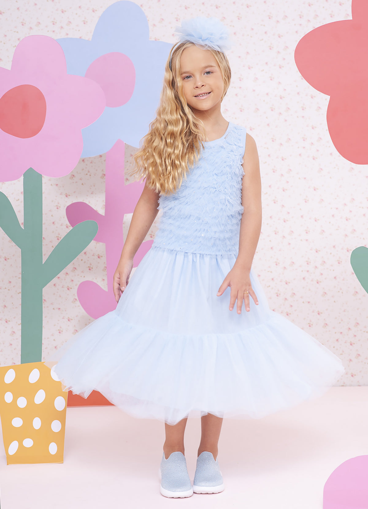 Saia Short Midi Tule